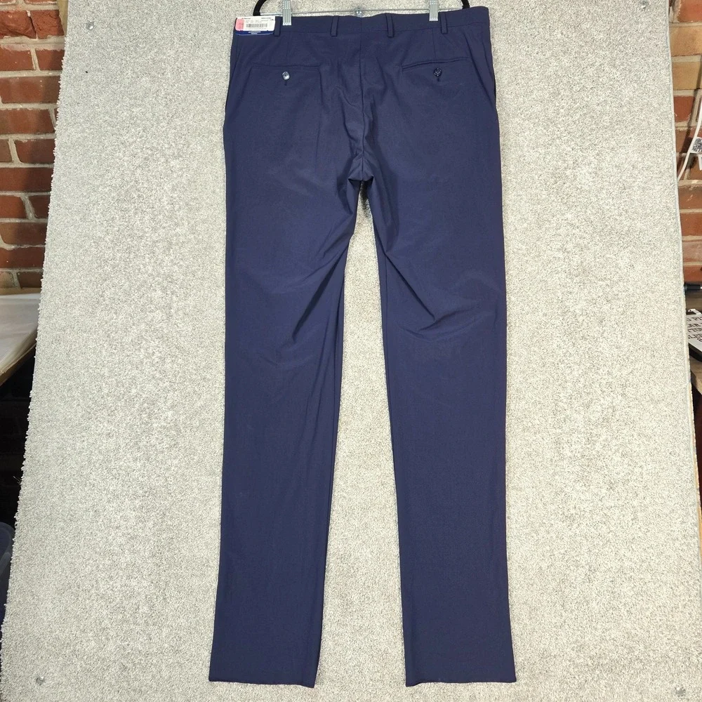 Hart Schaffner Marx Pants mens 38 New york fit active stretch fit to measure NEW